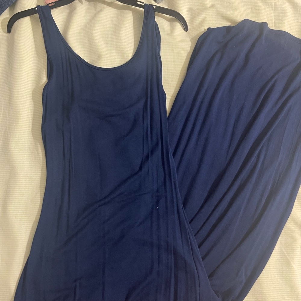 Maxi dress backless